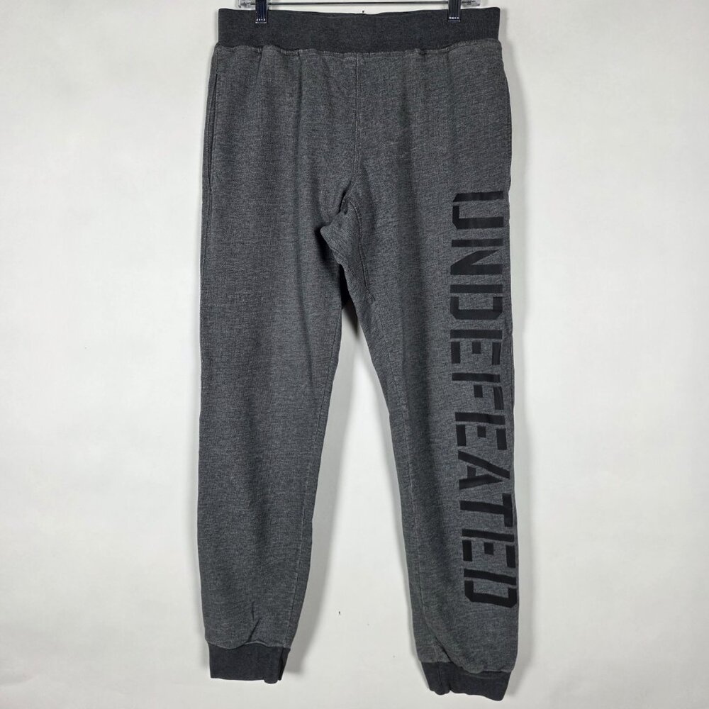 Undefeated Technical Goods Tapered Mens Large Gray Jogger Sweatpants